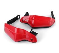 Protector Mano para Parabrisas Protectores De Manos para Motocicleta, Protección contra El Viento Y Agarre para CRF1100L ADV Sports X-ADV 750 2020-2024(Rojo)