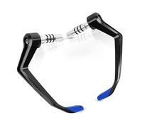 Protector Manos Manillar Motocicleta para 7/8 22mm Manillar Freno Embrague Palancas Protector Guardamanos Mano(Blue)