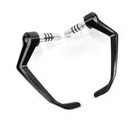 Protector Manos Manillar Motocicleta para 7/8 22mm Manillar Freno Embrague Palancas Protector Guardamanos Mano(Black)
