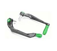 Protector Manos Manillar para CB400 Motocicleta Barra Detención Caídas Modificado Guardamanos Arco Manillar Protector(Green)