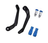 Protector Manos Manillar para S&uzuki para GSXR 600 750 1000 250 125 150 Palanca Embrague Freno Motocicleta Protección contra Caídas Guardamanos(Blue-A)