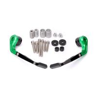 Protector Manos Moto para Cb650r Cb1000r Cb1100rs Cb1300 Universal Motorcy NC Accesorios Aluminio Manillar Palanca Protectores Guardamanos Paramanos(Green)