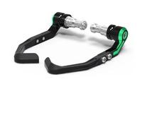 Protector Manos Moto para CBR500R para CBR600RR 2007-2025 UP CNC Protector Mano Palanca Freno Motocicleta Manija Protege Las Piezas Paramanos(Green-ES (One Pair))