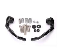 Protector Manos Moto para Kawasaki para Z400 Z500 para Z650 para Z900 Z1000 Universal Motorcy NC Aluminio Manillar Palanca Protectores Guardamanos Paramanos(Black)