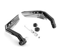 Protector Manos Moto para Manillar 7/8 Pulgadas 1 Par Paramanos Motocicleta Protector Viento Anodizado Motocicleta Universal Protectores Mano(Black)