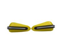 Protector Manos Moto Protector Palanca Freno con Luz LED Protector Mano Prueba Viento Motocicleta Scooter Ciclomotor Motocross Protectores Mano(White Light Yellow)