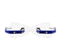 Protector Manos Motocicleta para BMW F800ST F650GS F800S K1300S R1200R G450X R1200GS K1200R CNC Aleación Aluminio Universal Motocicleta Guardamanos Protector Piezas Protectores Mano(Clear Blue)