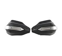 Protector Manos Motocicleta para Royal para Enfield para Himalayan 450 2024 Motocicleta con Cubierta Protectora De Mano LED Deflector Viento Protector Mano Protectores Mano(B LED Smoke Gray)