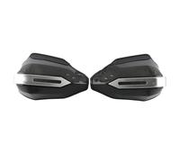 Protector Manos Motocicleta para Royal para Enfield para Himalayan 450 2024 Motocicleta con Cubierta Protectora De Mano LED Deflector Viento Protector Mano Paramanos(A Smoke Gray)