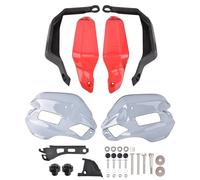Protector Manos Motocicleta para XL 750 para Transalp 2023-2025 Accesorios Motocicleta Protector Mano Protector Extensión Parabrisas Protectores Mano(Red-Grey)