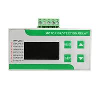 Protector Motor Eléctrico Digital 2-99A con Pantalla LED - Protección Sobrecarga, Fase y Desequilibrio - Reset Manual/Automático para Bombas, Grúas y Ascensores (CA380V)