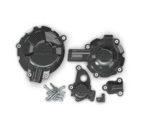 Protector Motor Motocicleta para B&MW S1000RR 2019 2020 2021 2022 2023 2024 2025 S1000R 2021-2024 Protección De La Cubierta del Embrague del Motor De La Motocicleta(1 Set-CF)