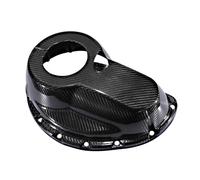 Protector Motor Motocicleta para Harley para V-Rod VROD VRSCF Muscle 2009 2010 2011 2012 2013 2014 2015 2016 2017 Cubierta Protectora Embrague Motor Motocicleta Fibra Carbono