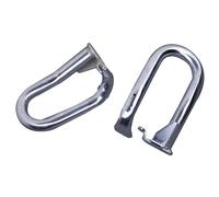 Protector Motor para Barra Choque Barra Protección contra Impactos para Alforjas Traseras Motocicleta Goldwing GL1800 2001-2017 F6B 2013-2017 Parachoques para Motocicletas(Chrome Silver)