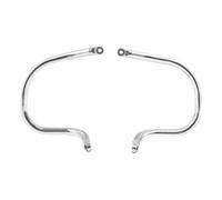 Protector motor para barra choque Marco Protección Motor Delantero Para Motocicleta Indian Super Chief Limited Icon 2023 Bobber Dark Horse 2022 Barra Protección(Chrome)