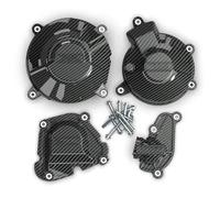 Protector Motor para FZ-09 para MT-09 para Tracer 900 para Scrambler 2021-2023 Juego De Protección De Cubierta De Motor De Motocross Placa Protección Inferior Motor(Carbon-Look)