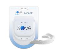 Protector Nocturno SOVA Aero - Férula nocturna para el Rechinamiento de Dientes/Bruxismo - Protector Bucal Personalizado - 1.6mm - Adaptable y Remoldeable hasta 20 Veces - Para Adultos - Con Estuche