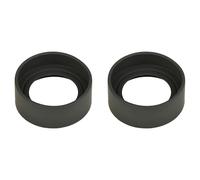 Protector ocular ergonómico de goma ABS suave, protector de microscopio, actualizaciones para microscopios estéreo, accesorios de instrumentos ópticos