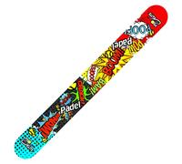 Protector Pala de Padel | CÓMIC | Textura Rugosa| Autoadhesivo | Evita Golpes y Rayaduras, Tecnología de Absorción de Impactos | Pro Elite | 36,2cm x 5,3cm x 0,6cm