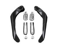 Protector Palanca Freno Motocicleta para GSXR750 2001-2024 2023 Motocicleta CNC 7/8 22 Mm Manetas De Freno Y Embrague Protectores Manillar(Silver with Logo)