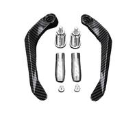 Protector Palanca Freno Motocicleta para YZFR1 R3 R6 R15 R25 R125 600R R7 Moto CNC Manillar Freno Embrague Levas Protector De Manos(Silver with Logo)