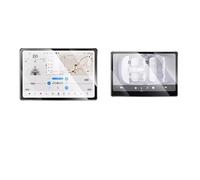 Protector Pantalla Auto Navi Para Tesla Para Model Y Para Juniper 25 Para Launch Para Model 3 Para Highland 24 Protector Película Protector Pantalla Frontal Trasera Protectoras Pantalla(Center rear)