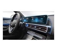 Protector Pantalla Cristal Templado para Mercedes Benz EQC-Class 2019-2023,Protector De Pantalla Navegación Coche Vidrio Película Táctil LCD Antiarañazos,A-Matte
