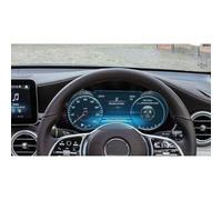Protector Pantalla Cristal Templado para Mercedes Benz GLC-Class 2019-2023,Protector De Pantalla Navegación Coche Vidrio Película Táctil LCD Antiarañazos,A-Matte