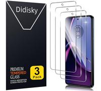Protector Pantalla Didisky 3 de Vidrio Templado para Motorola Moto G84 5G, Resistente a los Arañazos, Dureza 9H, Sin Burbujas, de Alta Definición, Fácil de Usar