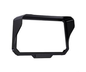 Protector Pantalla Salpicadero Motocicleta para MT-07 para MT07 FZ07 2025 Accesorios Motocicleta Visera Solar Medidor Cubierta Protector Pantalla(Black)