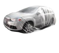 Protector para Automóviles 1-10 Fundas Desechables para Coche, Transparentes, para, Impermeables y con película de PE(Transparent-XL,3PCS)