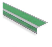 Protector para bordes de escaleras, Escalera autoadhesiva del PVC que sospecha uso al aire libre interior de los tamaños múltiples de la longitud de los 9.8ft(4x2cm/1.57x0.79in)