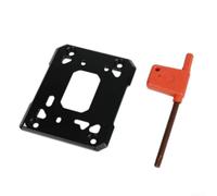 Protector para cpu Abierta para intel 12/13/14 Gen Aleación Aluminio | Aleación aluminio, compatible 12/13/14 gen, protege condensadores, requiere disipador, instalación cuidadosa