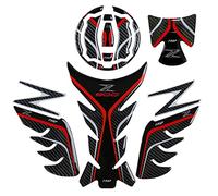 Protector para Depósito para Kawasaki para Z900 Motorcycle Pad Protector Tanque de Gas Pegatinas de Agarre 5D Fibra de Carbono Pegatina de Almohadilla (Color : 2)