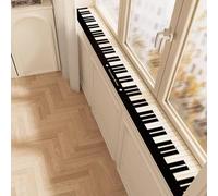 Protector para el alféizar de la Ventana, Alféizar de Ventana PU, salediza, Teclado Piano, mesas, tapete Protector for gabinete TV, Varios tamaños(24 * 24in)