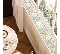 Protector para el alféizar de la Ventana, Alfombrillas Protectoras for alféizar de Ventana PU, Multicolor, Varios tamaños(White,8 * 114in)