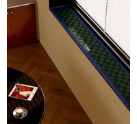 Protector para el alféizar de la Ventana, Estera Protectora de alféizar Ventana for gabinete Cocina, encimera, Escritorio, Varios tamaños Multicolores(Green,15 * 200cm/6 * 79in)