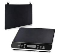 Protector Para Estufa - Tapete Para Placa De Inducción De 42x28cm, Cubierta Reutilizable Para Quemador | Diseño de goma lavable, antideslizante, resistente a los arañazos, protección de estab