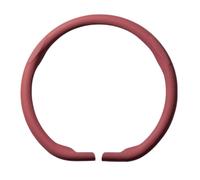 Protector para Land para Rover para Range para Rover para Deporte para Velar para Evoque Protector Ultrafino Lujo para Volante Coche Auto Cubierta(Vino Rojo,D)