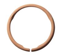 Protector para Land para Rover para Range para Rover para Deporte para Velar para Evoque Protector Ultrafino Lujo para Volante Coche Auto Cubierta(Pale Orange,O)