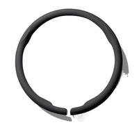 Protector para Land para Rover para Range para Rover para Deporte para Velar para Evoque Protector Ultrafino Lujo para Volante Coche Auto Cubierta(Negro,O)