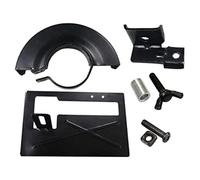 Protector para molino angular con soporte, soporte fuerte y ajustable | Cubierta protectora para disco duro, accesorio multifunción para protección durante el proceso de lijado, ideal