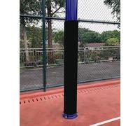 Protector para Poste de Baloncesto, Acolchado Redondo Resistente para Postes de Baloncesto para canastas al Aire Libre, Sistema de Retorno Personalizado, Funda para Poste de Gimnasio de Arte