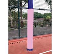 Protector para Poste de Baloncesto, Acolchado Redondo Resistente para Postes de Baloncesto para canastas al Aire Libre, Accesorio de Retorno Personalizable, Funda para Gimnasio de Artes Marc