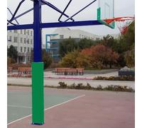 Protector para Poste de Baloncesto, Acolchado Resistente a la Intemperie para Poste de Baloncesto, Protector Amortiguador Personalizado para la Seguridad del Jugador, 16x16 cm (6.3x6.3 pulga