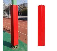 Protector Para Poste De Baloncesto,Protector De Cojín Para Postes De Exterior,Protector De Columna Para Postes Cuadrados,Para Gimnasio,Escuela,Baile,Baloncesto(Red,8"x8"(20.3x20.3cm))