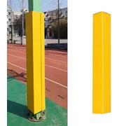 Protector Para Poste De Baloncesto,Protector De Cojín Para Postes De Exterior,Protector De Columna Para Postes Cuadrados,Para Gimnasio,Escuela,Baile,Baloncesto(Yellow,9"x9"(22.8x22.8cm))
