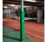 Protector para Postes de Baloncesto, Acolchado Cuadrado para Postes de Baloncesto - Cubiertas Protectoras para columnas de 4' y 5', Alfombrillas de Seguridad Resistentes a los Impactos, Amor