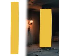 Protector para Postes de Baloncesto, Pole Wrap For Basketball and Lamp Posts, 4ft Foam Column Cover, Multicolor, Multiple Sizes(Yellow,Dia 8in)