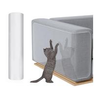 Protector para puerta contra los perros - Cinta anti o transparente adhesiva - Cinta para adiestramiento del gato | Para ventana alfombra sofá esquina entrada casa escaleras paredes